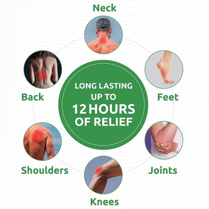 Warming Herbal Plaster Patches | Knee Patches | Heat Patches for Women & Men