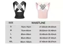 Back Brace Posture Corrector for Women & Men, Adjustable Back Lumbar Support Belt Shoulder Posture Support for Improve Scoliosis