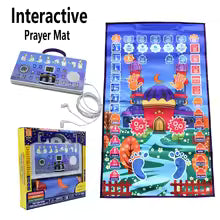 Salah mat for kids - educational interactive prayer mat