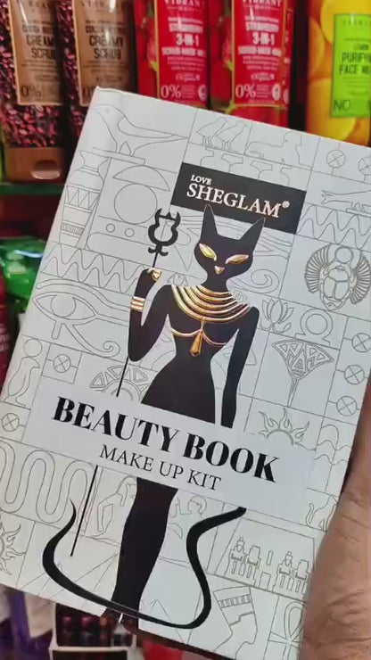 Sheglam Beauty Book Makeup Kit(Compact, Eyeshadow,Blush,Contour,Highlighter,Bronzer)